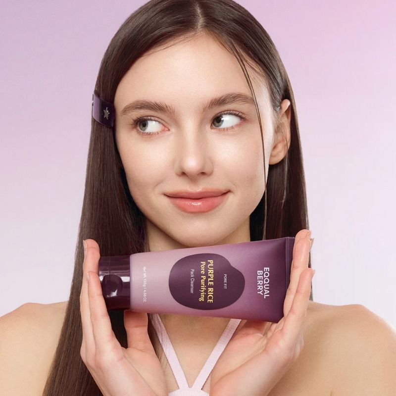 {EQQUALBERRY} - Routine complète Purple Rice – Purifiante & Lissante