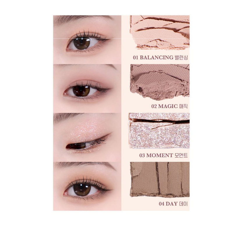 {Colorgram} - Shade Re-Forming Quad Palette  [#03 Pink Brown]
