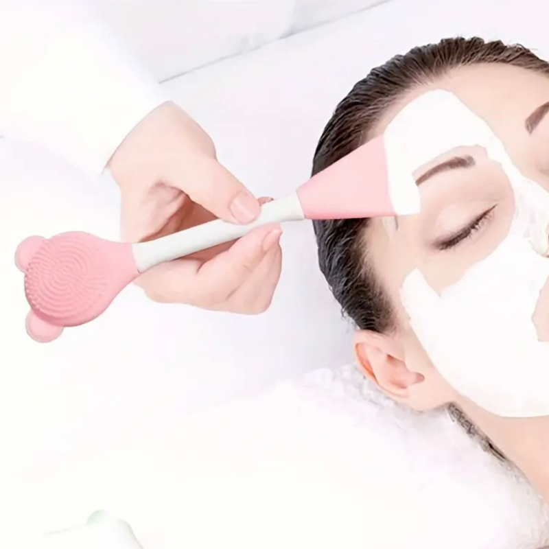 Brosse Nettoyante pour Masque Facial en Silicone