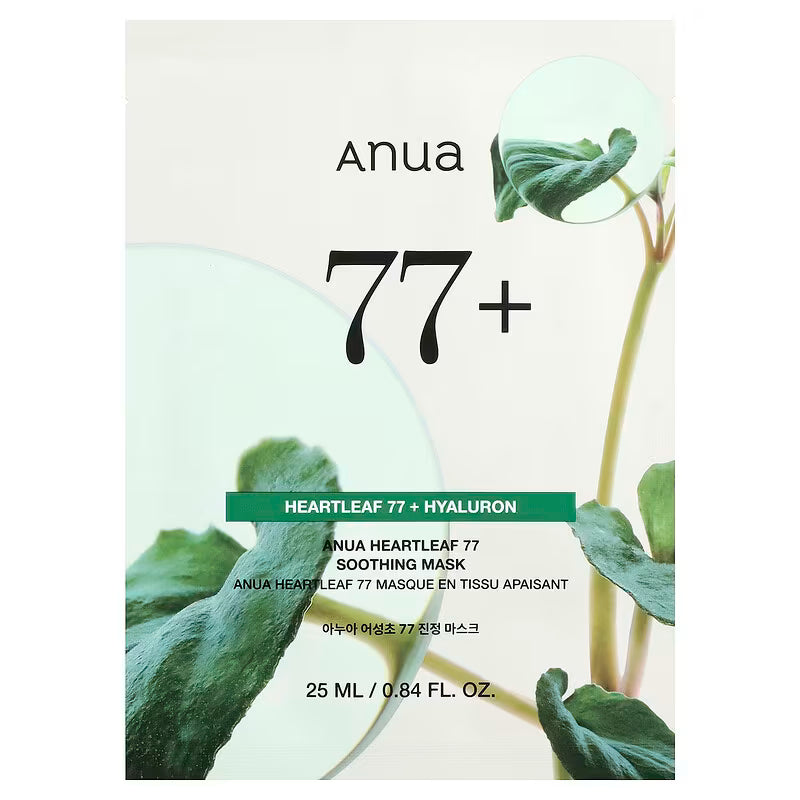 {Anua} - Heartleaf 77 Soothing Mask