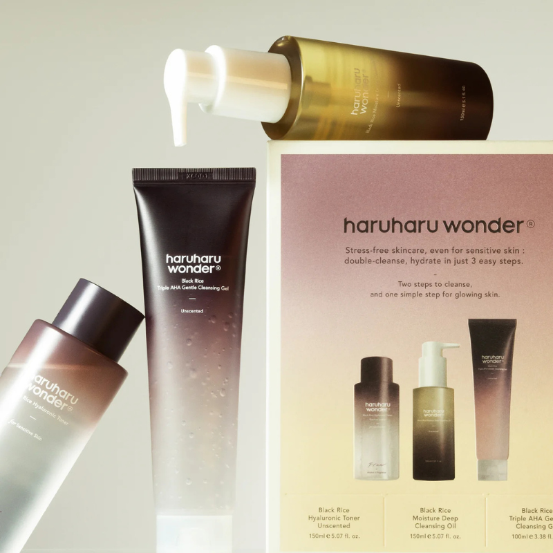 {Haruharu WONDER} - Cleaning Kit (Cleanse &amp; Glow Set)