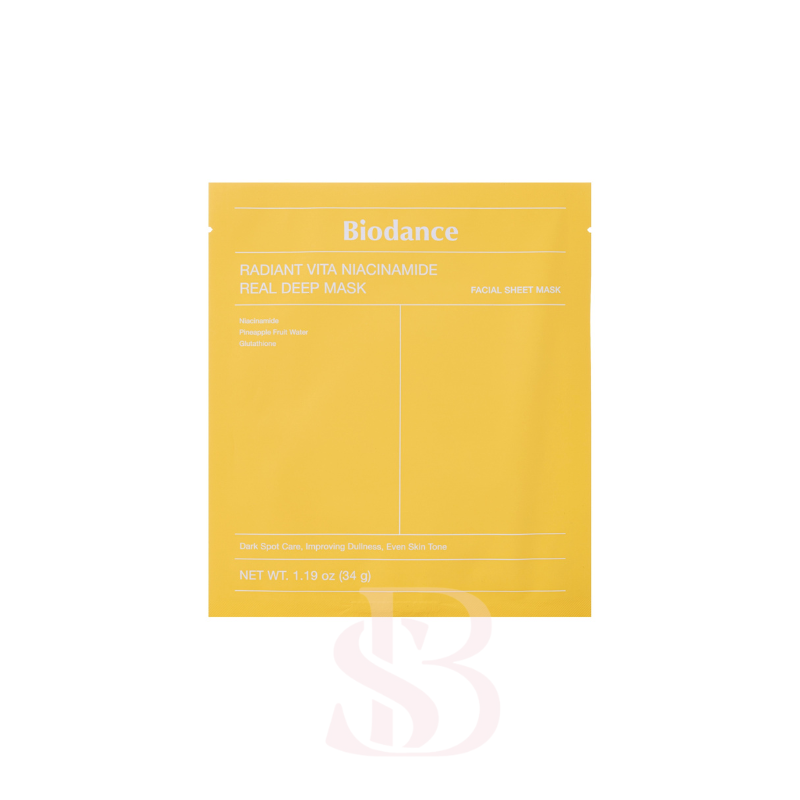{Biodance} - Radiant Vita Niacinamide Real Deep Mask