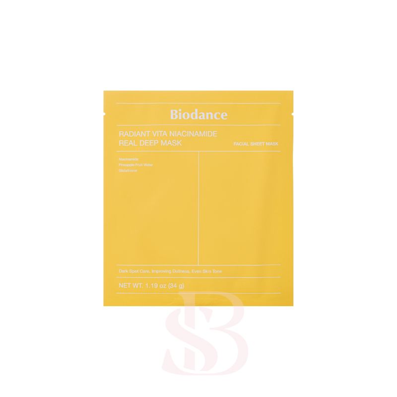 {Biodance} - Radiant Vita Niacinamide Real Deep Mask
