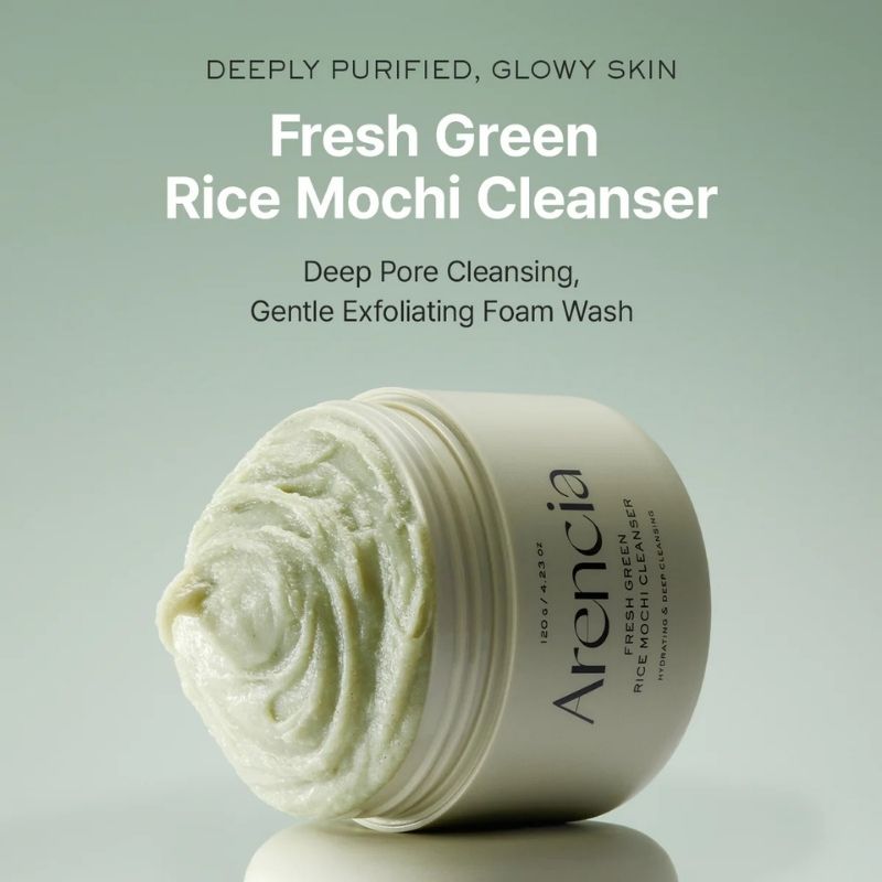 {ARENCIA} - Fresh Green Rice Mochi Cleanser