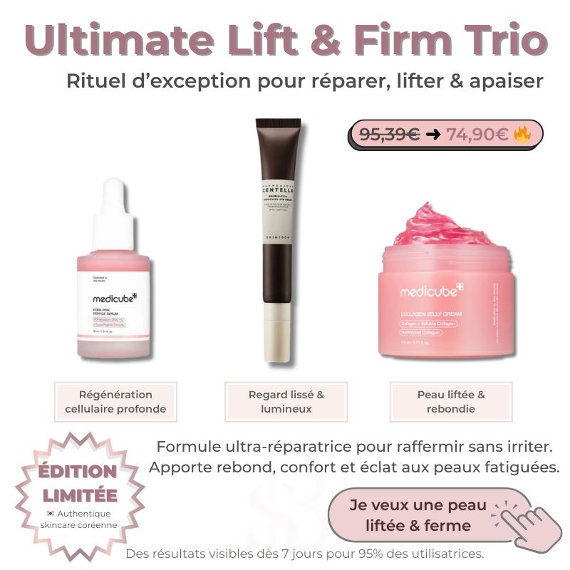 Ultimate Lift & Firm Trio - Soin anti-âge intensif, effet lifté et peau fortifiée dès 4 semaines