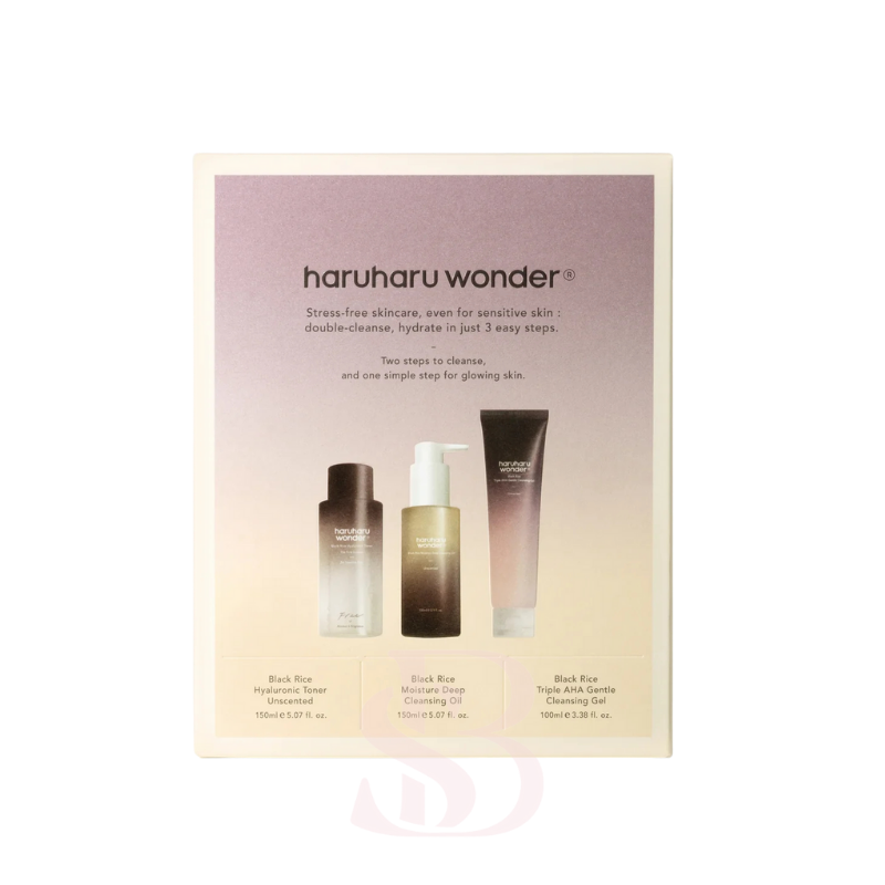 {Haruharu WONDER} - Cleaning Kit (Cleanse &amp; Glow Set)