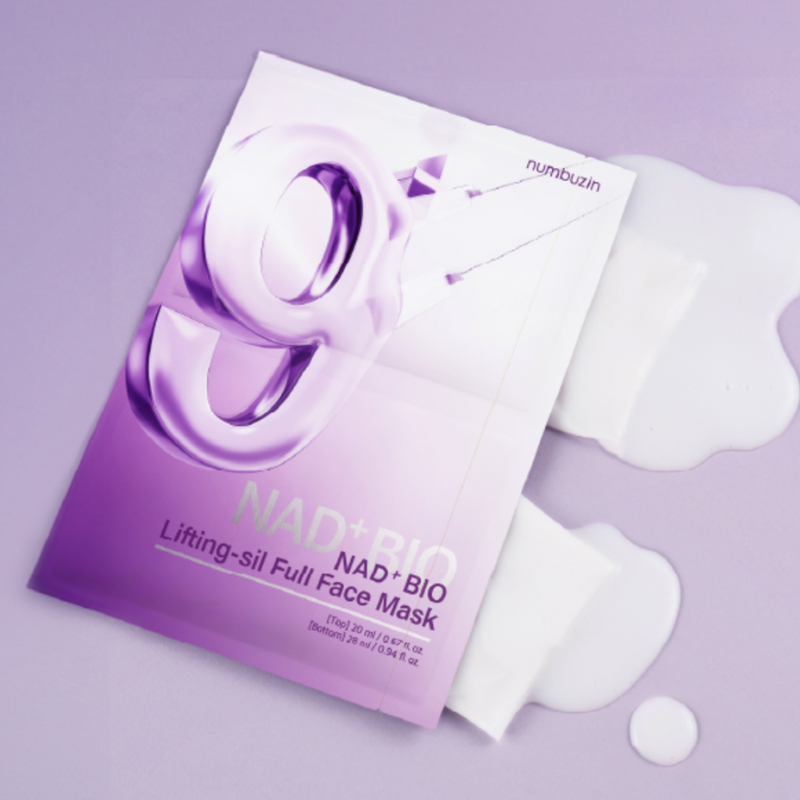 {Numbuzin} - NUMBUZIN No.9 NAD Bio Lifting Full Cover Facial Mask