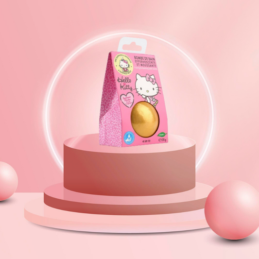 {Hello Kitty} - Boule de Bain Avec Surprise à L'intérieur