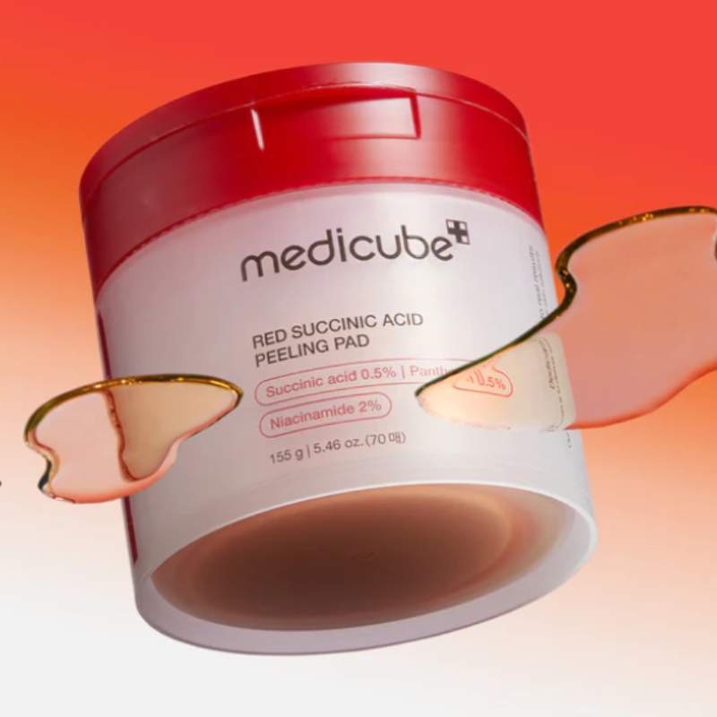 {Medicube} - Peeling-Pad mit roter Bernsteinsäure