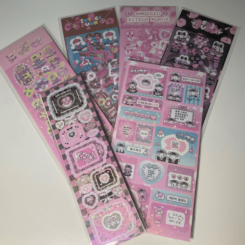 Stickers Kitty Pack - Shiny Boutik