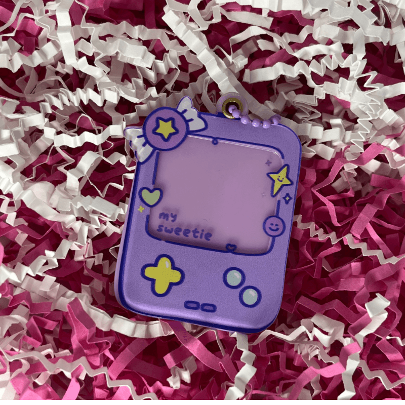 Mini porte clé Console "My Sweetie" - Shiny Boutik